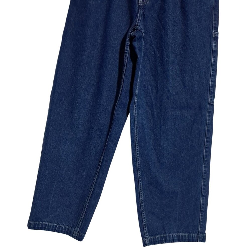 Levis L2 Jeans Mens W 28 Dark Wash Blue Denim Baggy Relaxed Fit - Picture 5 of 14